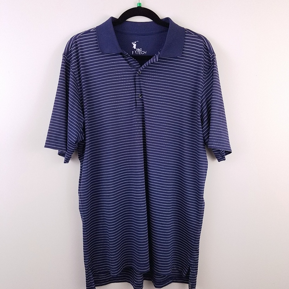 Men's F&G Tech FAIRWAY & GREEN Large Polo Shirt